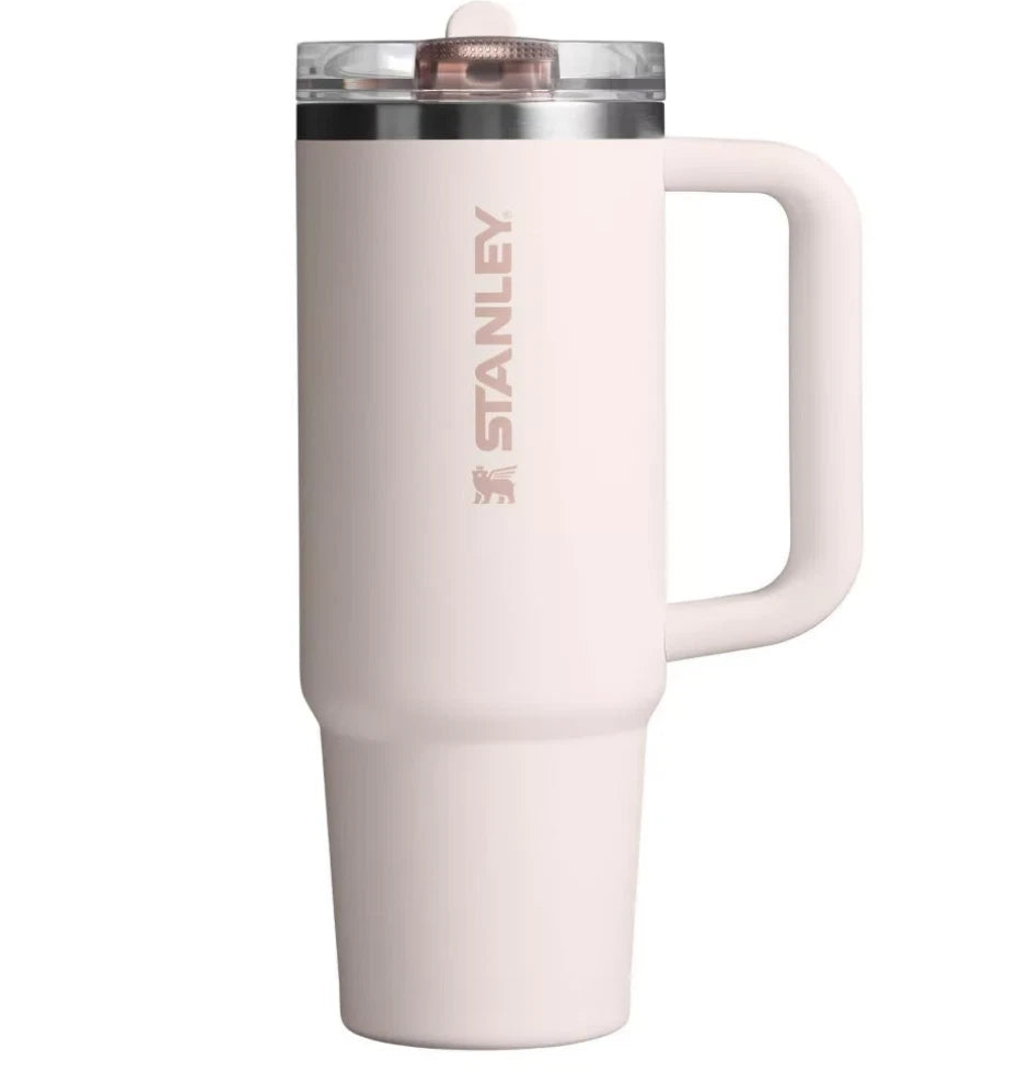 Stanley Quencher H2.0 FlowState 30oz Tumbler – Rose Quartz