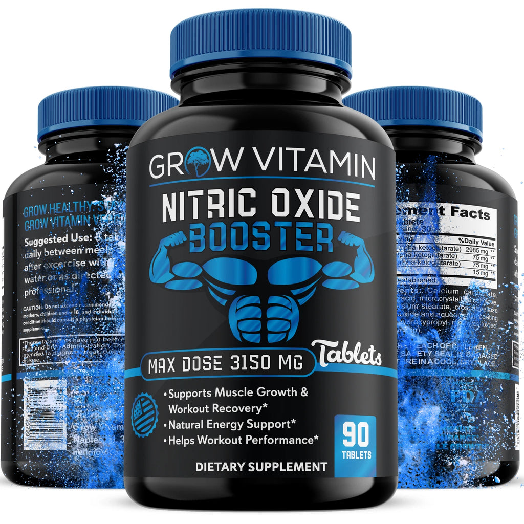 L-Arginine Nitric Oxide Pre-Workout & Amino Acid Supplement