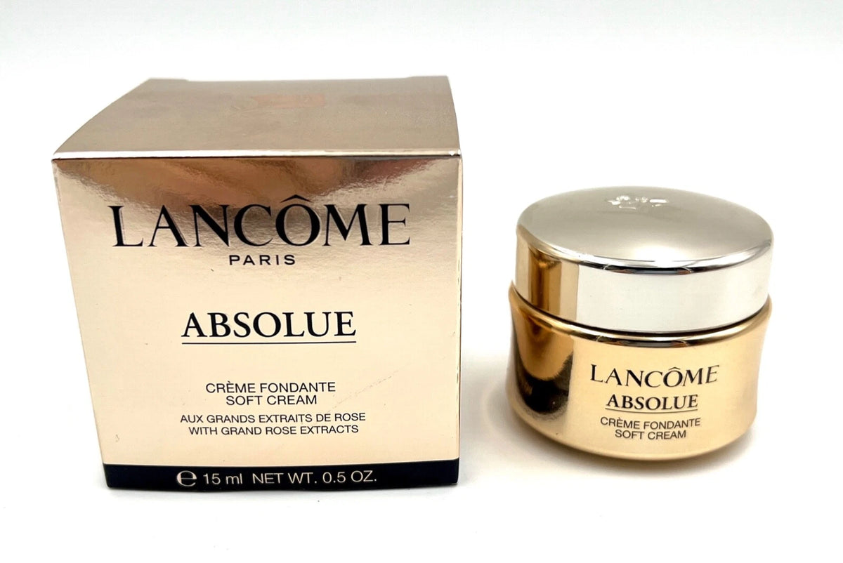 Lancôme Absolue Soft Cream 15ml Grand Rose Extracts New in Box