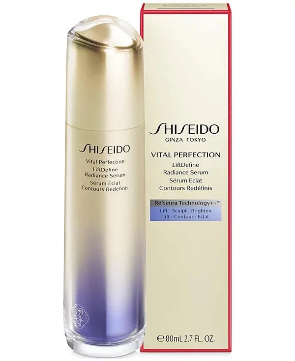 Short Title: Shiseido Vital Perfection LiftDefine Radiance Serum 80mL New