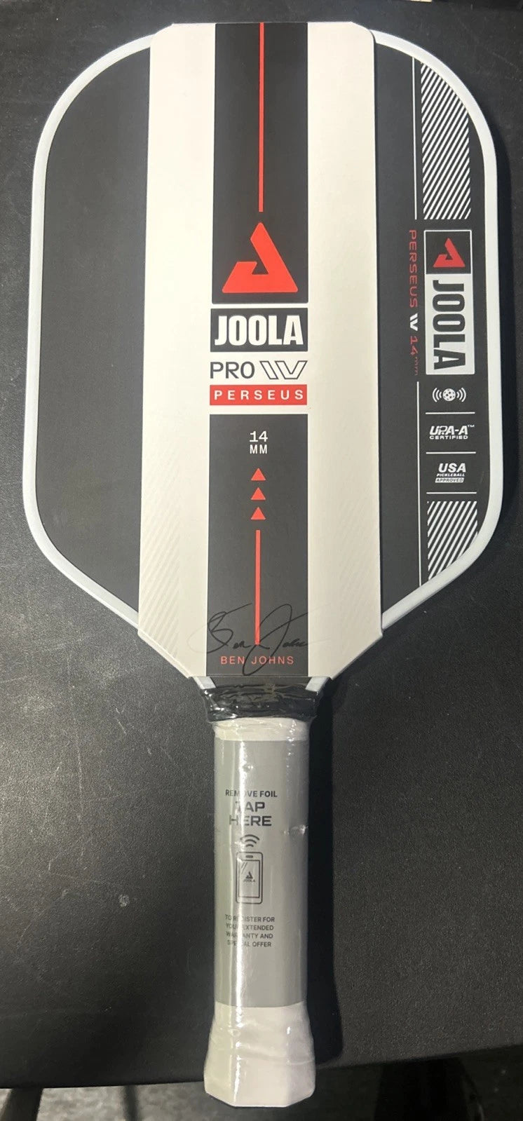 JOOLA Ben Johns Perseus Pro IV 14mm Pickleball Paddle – NFC & Hologram