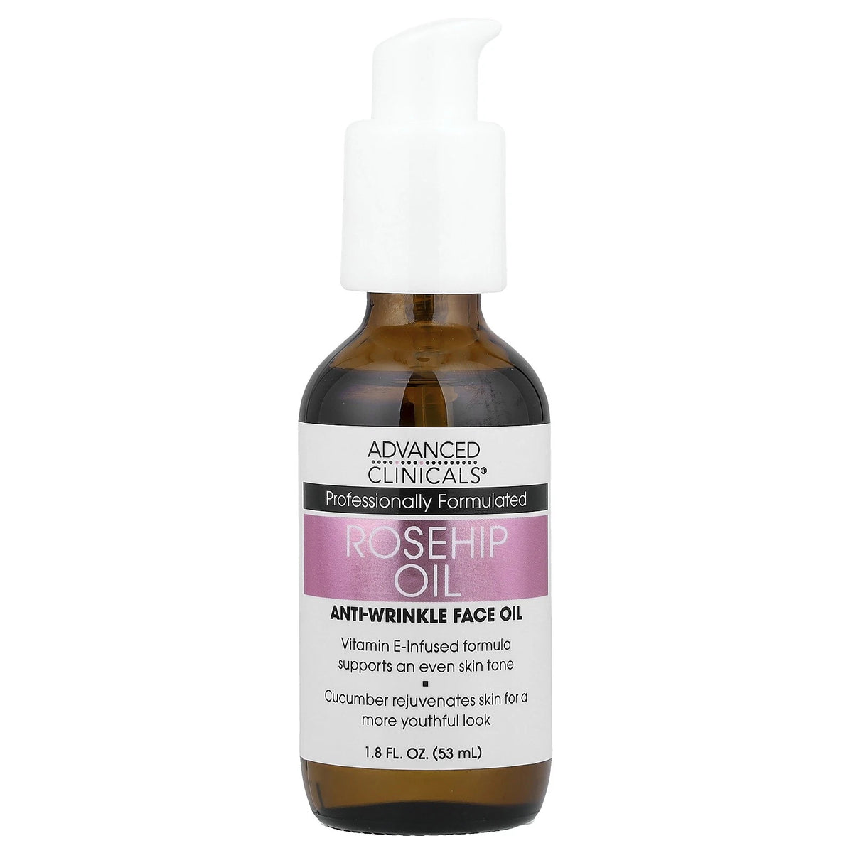 Rosehip Oil 1.8 fl oz 53ml Facial Skin & Hair Care Moisturizing Oil