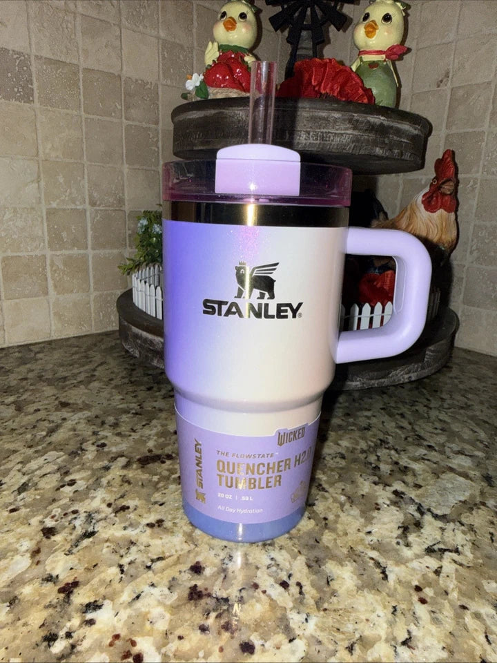 Stanley x Wicked For Good 20oz FlowState Quencher Glinda Tumbler