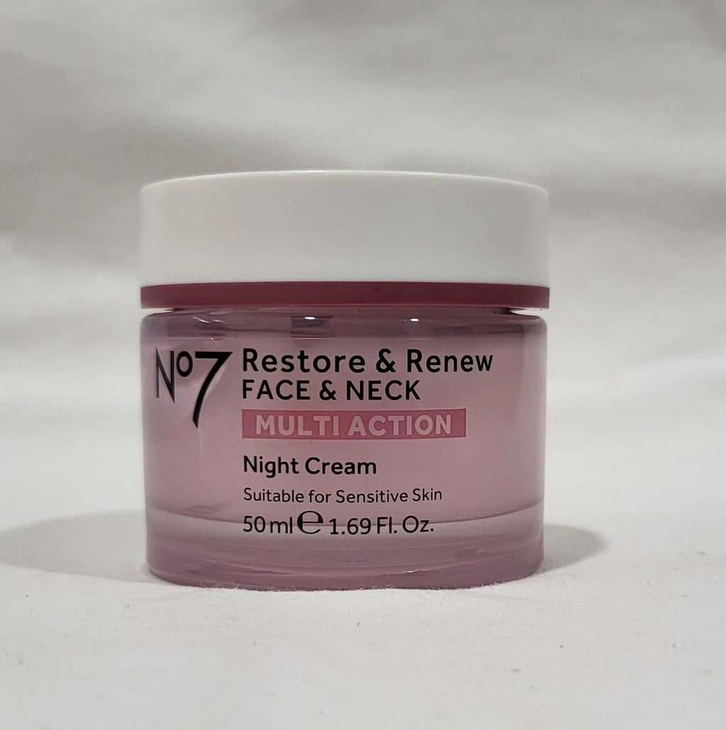 No7 Restore & Renew Multi Action Night Cream – 1.69 oz