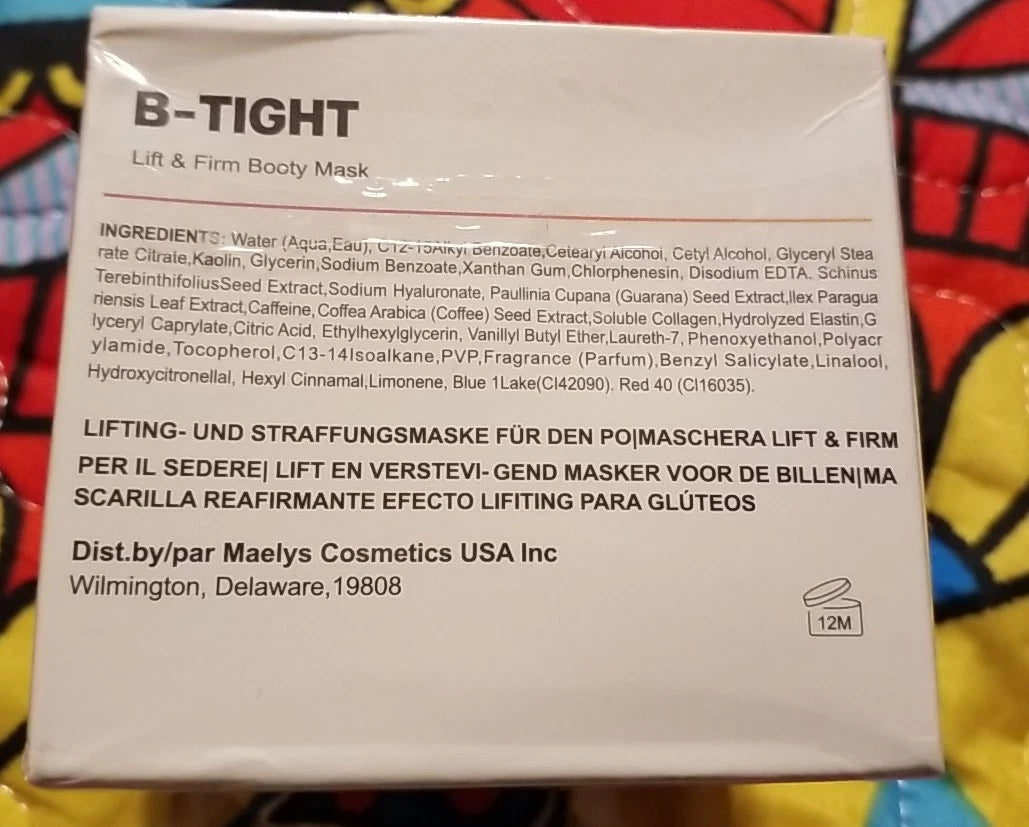 MAËLYS B-Tight Lift & Firm Booty Mask – 3.3 oz