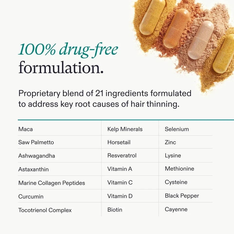 Nutrafol Women's Balance Hair Growth Supplement 120 Capsules