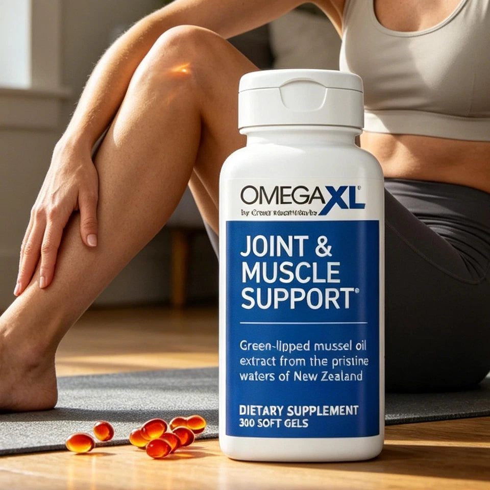 Omega XL 300 Capsules Green Lipped Mussel Joint & Muscle Support Supplement