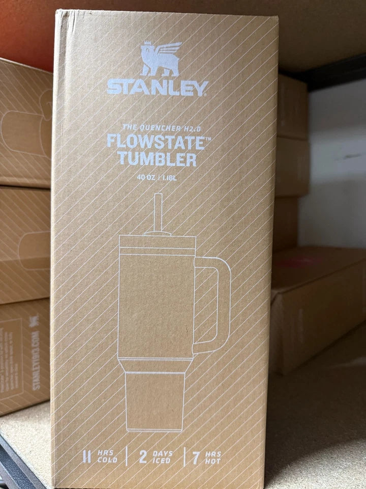 Stanley Quencher H2.0 FlowState 40oz Tumbler – Pink Peony