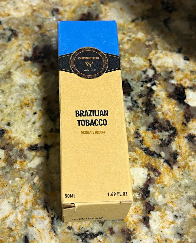 Charming Scent Brazilian Tobacco Perfume Spray 1.69 fl oz (50ml) – Long Lasting Fragrance CWY504