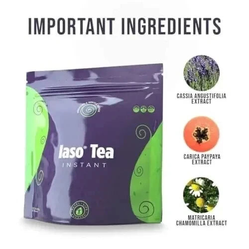 TLC Iaso Natural Detox Instant Herbal Tea – 25 Sachets