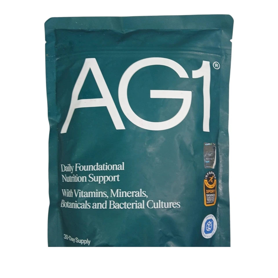 AG1 Daily Foundational Nutrition Greens Powder – 30-Day Supply