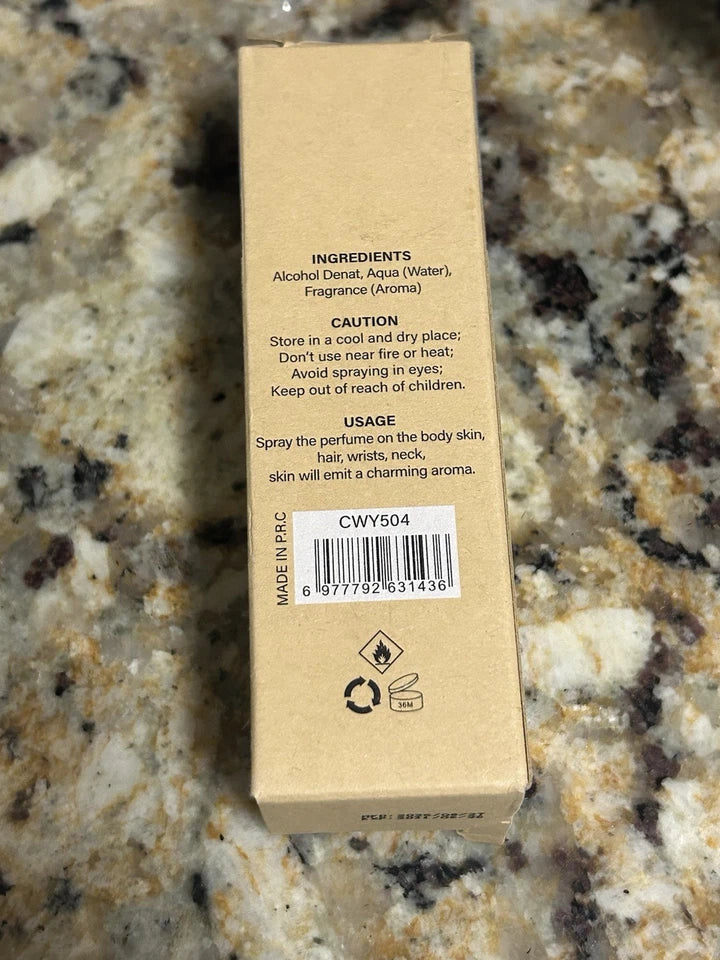 Charming Scent Brazilian Tobacco Perfume Spray 1.69 fl oz (50ml) – Long Lasting Fragrance CWY504
