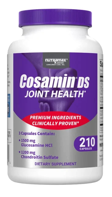 Cosamine DS Joint Health Glucosamine & Chondroitin 210 Capsules EXP 06/2028