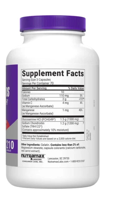 Cosamine DS Joint Health Glucosamine & Chondroitin 210 Capsules EXP 06/2028