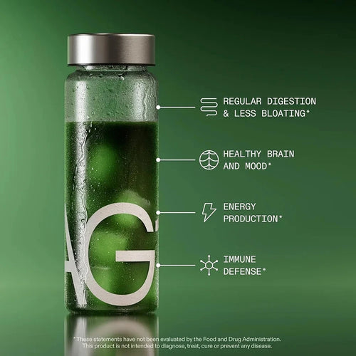 AG1 Daily Foundational Nutrition Greens Powder – 30-Day Supply