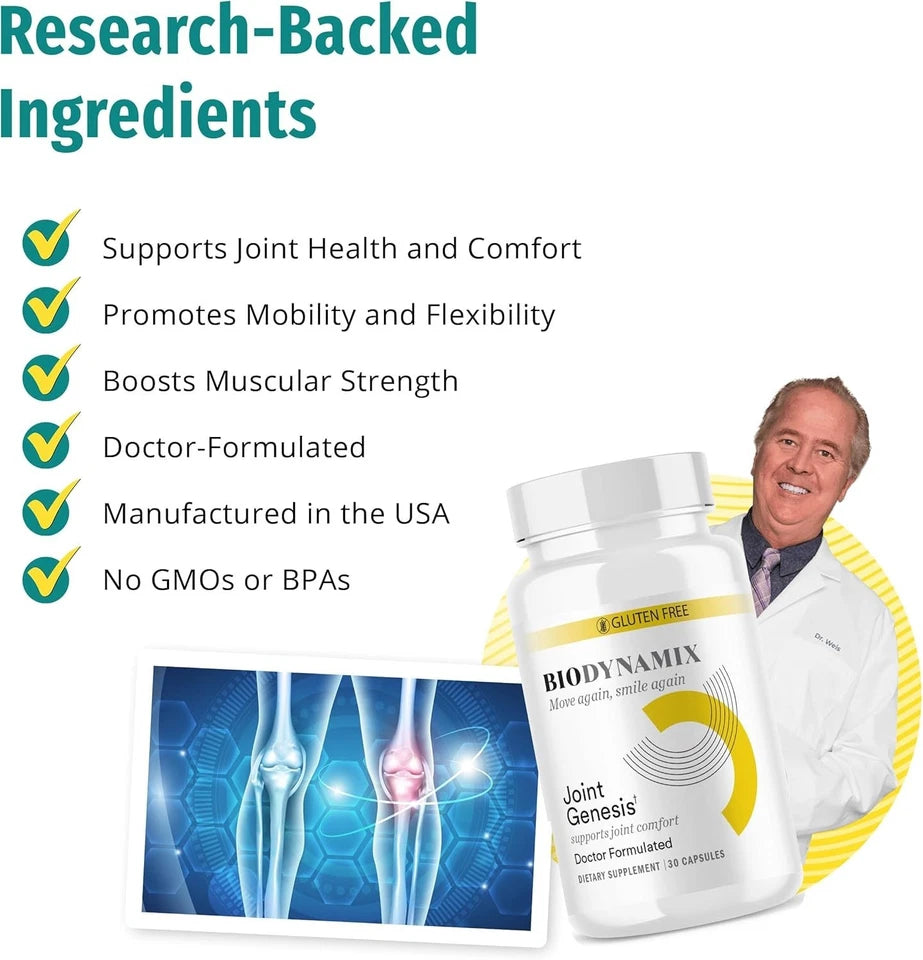 Joint Genesis BioDynamix Advanced Joint Support – 30 Capsules