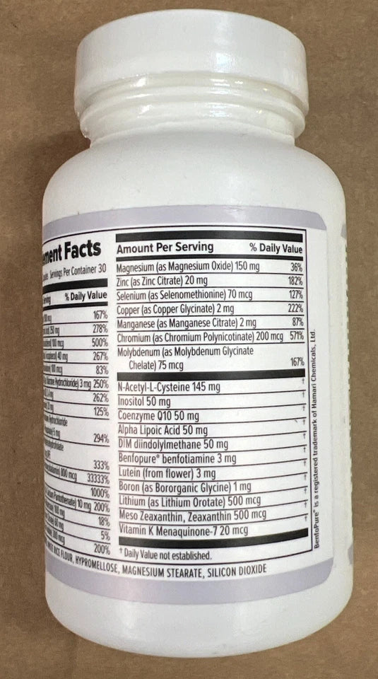 10X Health Optimize Multivitamin – 90 Capsules – Daily Dietary Supplement