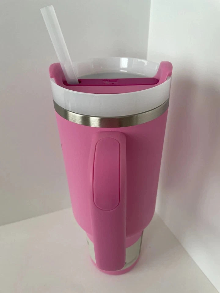 Stanley Quencher H2.0 FlowState 40oz Tumbler – Pink Peony