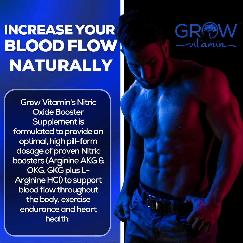 L-Arginine Nitric Oxide Pre-Workout & Amino Acid Supplement