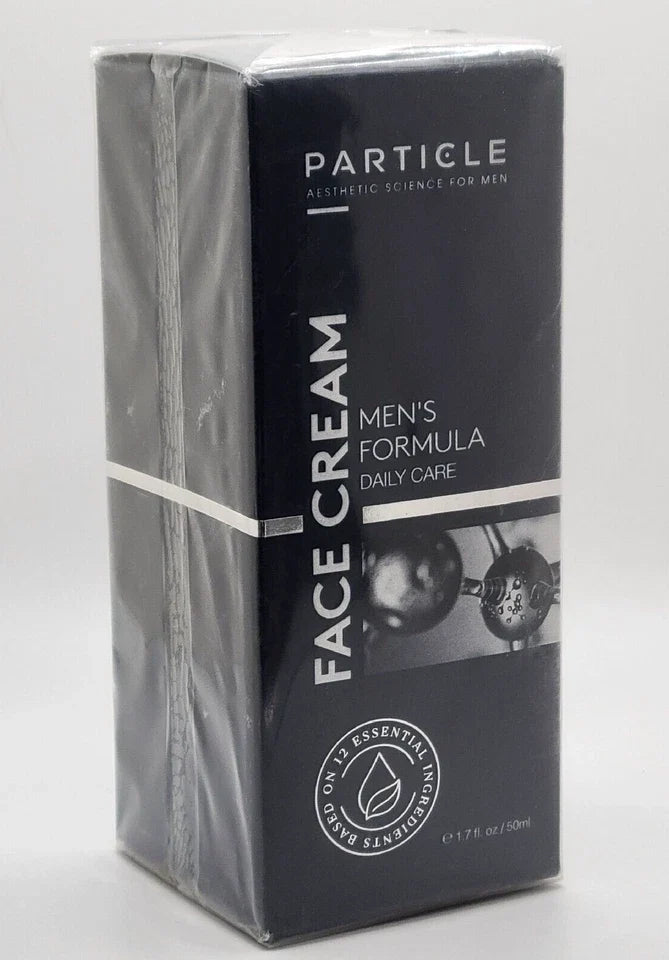 PARTICLE Men's Face Cream – Men's Formula Daily Care – 1.7 fl oz / 50ml