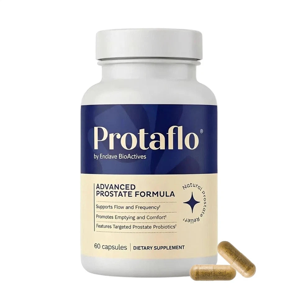 Enclave BioActives Protaflo Prostate Formula 2 Pack 60 Capsules D3 Zinc