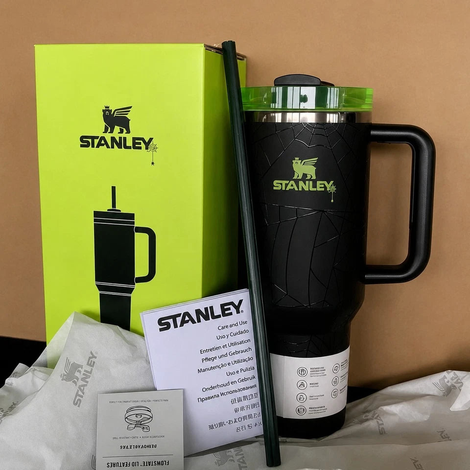 Stanley Halloween Web Glow H2.0 40oz Tumbler Limited Edition New
