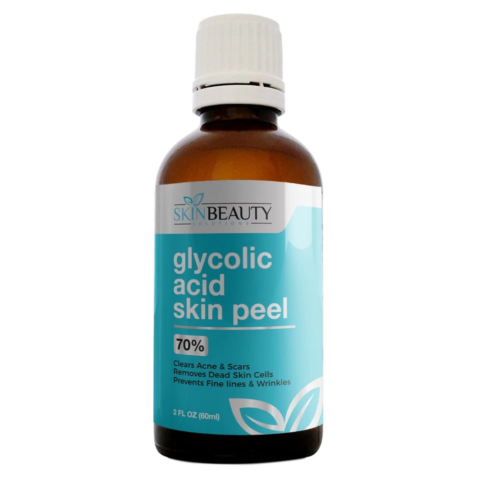 Glycolic Acid Cosmetic Peel Unbuffered Exfoliating Skin Care Solution