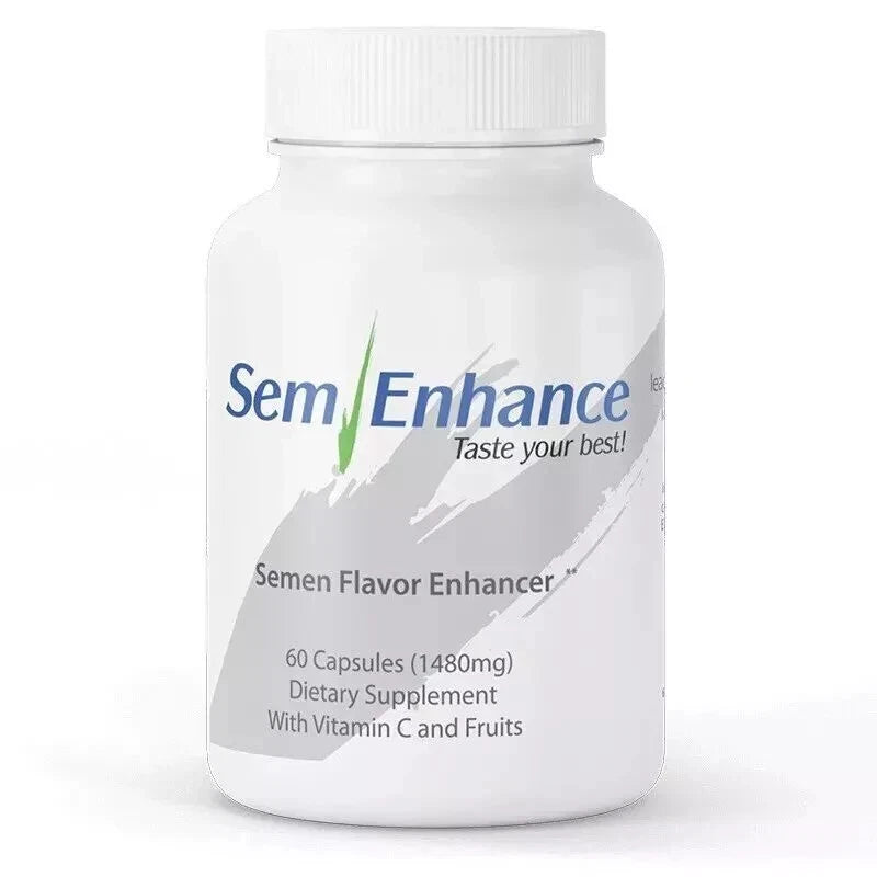 Semenhance Natural Semen Flavor Enhancer – 60 Capsules