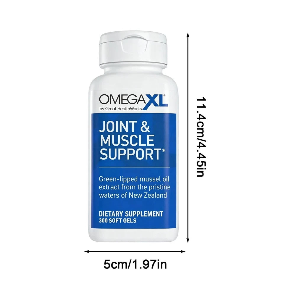 Omega XL 300 Capsules Green Lipped Mussel Joint & Muscle Support Supplement
