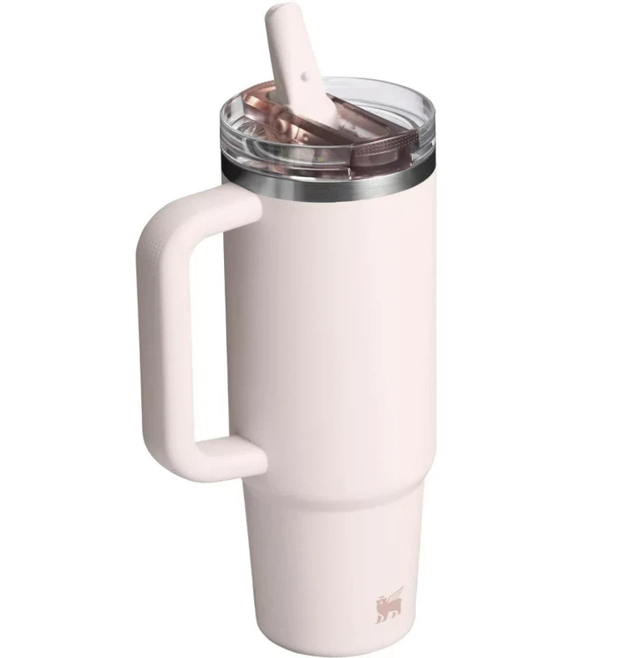 Stanley Quencher H2.0 FlowState 30oz Tumbler – Rose Quartz