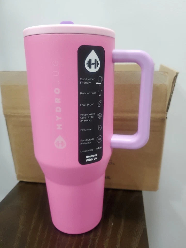 HydroJug Traveler 40 oz Pink Sugar