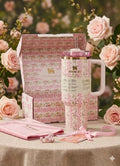 Stanley Floral Pink 40oz Tumbler