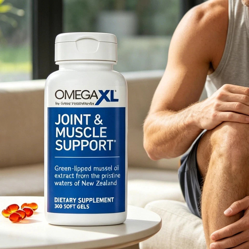 Omega XL 300 Capsules Green Lipped Mussel Joint & Muscle Support Supplement